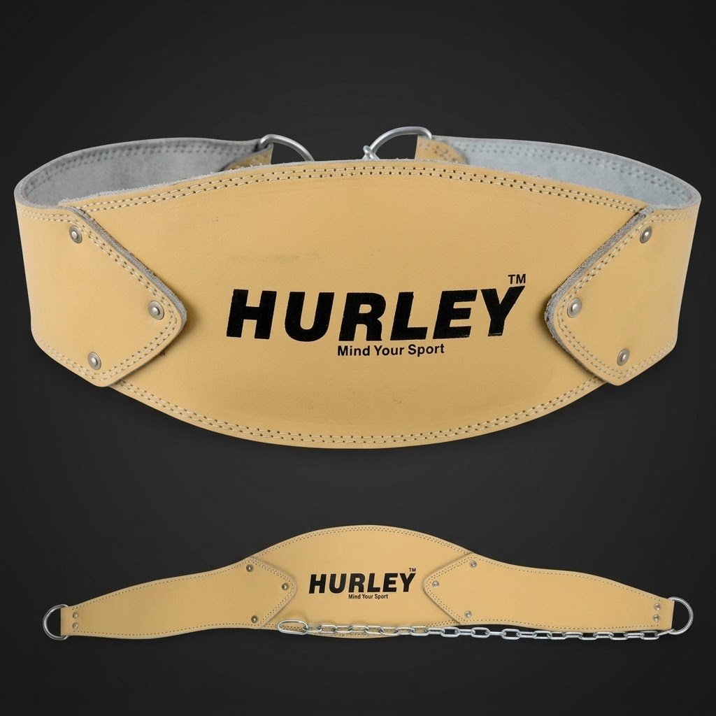 Natural Leather Dip Belt – 10mm Thick Natural leather 10mm dip belt for weighted dips and pull-ups