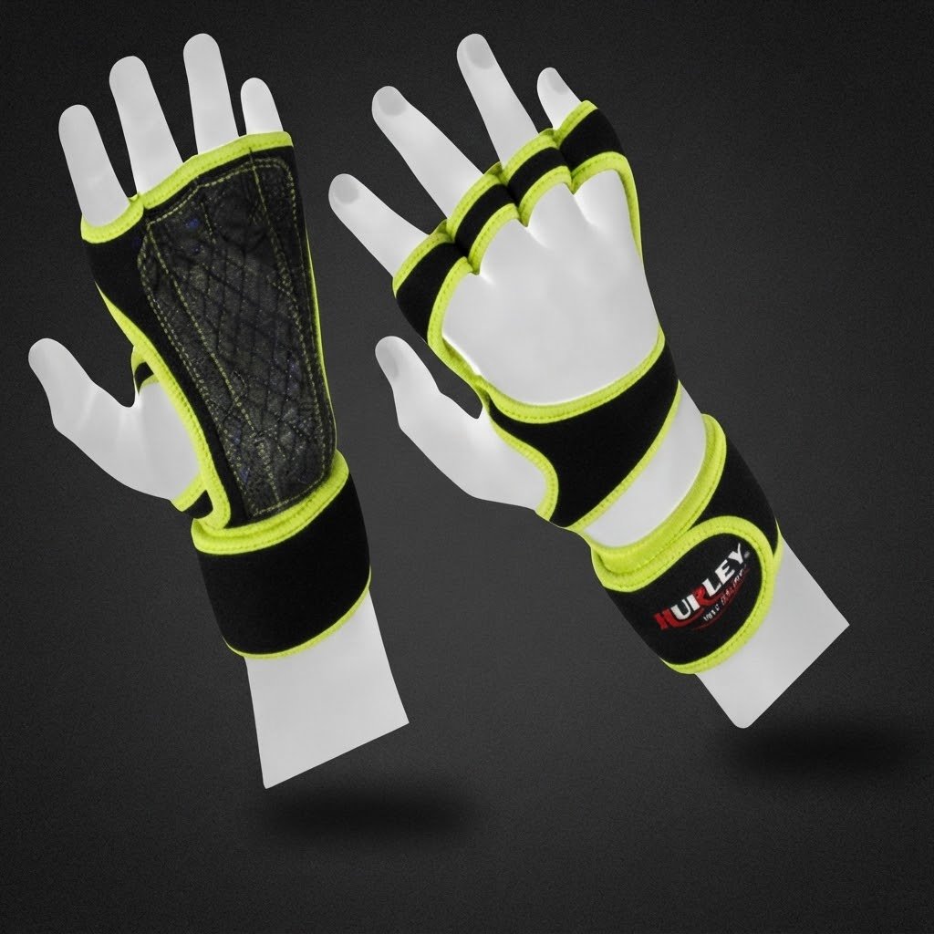 Weightlifting Wrist Wrap Gloves for Men & Women – Anti-Slip Gym Gloves