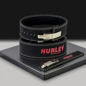Leather Lever Belt – 10mm Suede Leather Powerlifting Belt