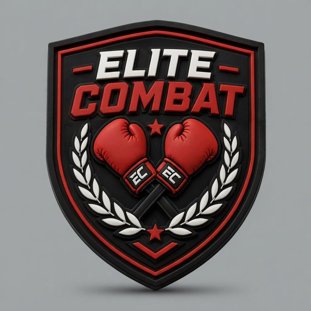 Custom Combat PVC Patch Custom 3D combat PVC patch with boxing gloves logo