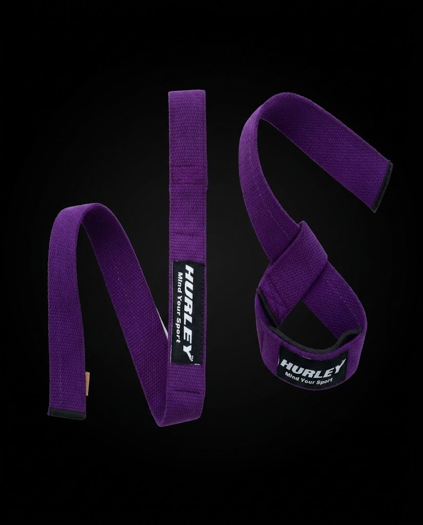 lifting straps -purple