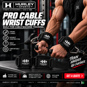 Pro Cable Wrist Cuffs for cable machine training